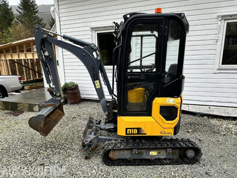 2022 NEX N18 Minigraver – Kubota motor – 5 skuffer (ubrukt hydraulisk pusseskuffe), kun 89 timer - Міні-екскаватор: фото 2 2022 NEX N18 Minigraver – Kubota motor – 5 skuffer (ubrukt hydraulisk pusseskuffe), kun 89 timer - Міні-екскаватор: фото 2