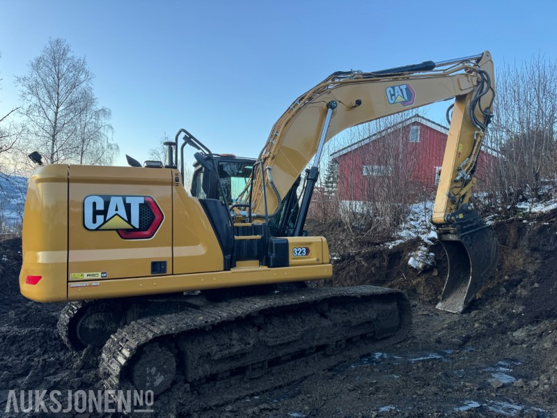 2023 Cat 323-07 GRAVEMAKINEN TILTROTATOR, 2 SKUFFER, DIESELVARMER, KUN 435 TIMER PÅ TELLEREN FFER, DIESELVARMER, MAKIN GPS - Екскаватор: фото 2 2023 Cat 323-07 GRAVEMAKINEN TILTROTATOR, 2 SKUFFER, DIESELVARMER, KUN 435 TIMER PÅ TELLEREN FFER, DIESELVARMER, MAKIN GPS - Екскаватор: фото 2