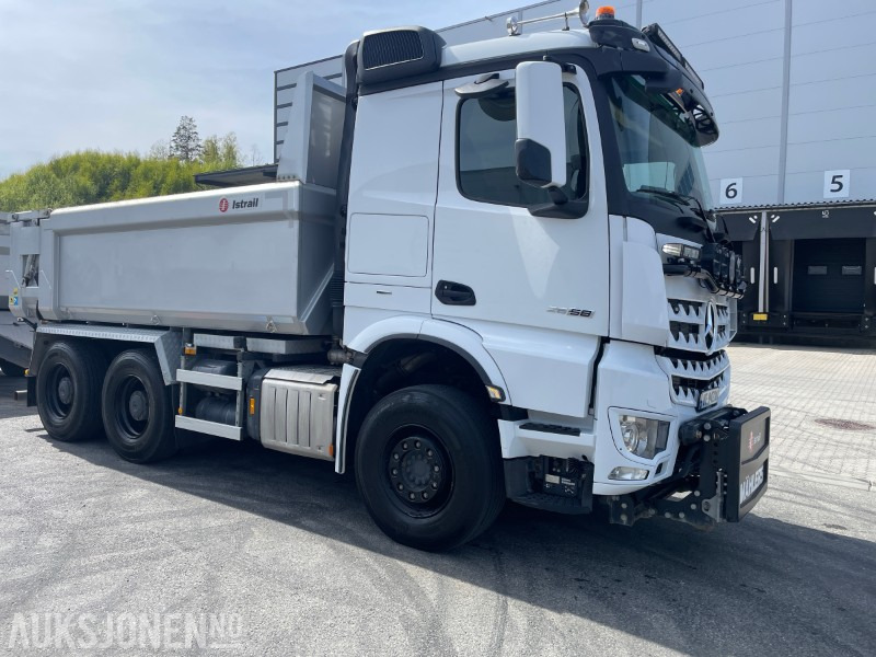 2023 Mercedes Arocs 2658 6X4 Tippbil m/Brøyteopplegg – Lav km – Meget godt utstyrt - Самоскид вантажівка: фото 3 2023 Mercedes Arocs 2658 6X4 Tippbil m/Brøyteopplegg – Lav km – Meget godt utstyrt - Самоскид вантажівка: фото 3