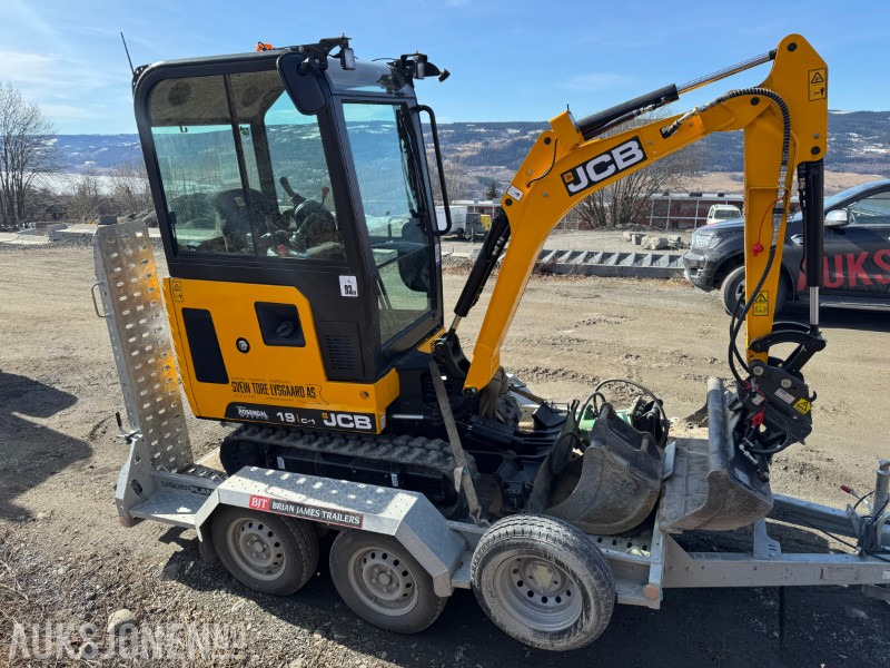 2024 JCB 19 C-1 MINIGRAVER, 3 SKUFFER, PIGGHAMMER, MASKINHENGER, KUN 200 TIMER, UTVIDET GARANTI - Міні-екскаватор: фото 4 2024 JCB 19 C-1 MINIGRAVER, 3 SKUFFER, PIGGHAMMER, MASKINHENGER, KUN 200 TIMER, UTVIDET GARANTI - Міні-екскаватор: фото 4
