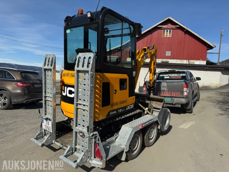 2024 JCB 19 C-1 MINIGRAVER, 3 SKUFFER, PIGGHAMMER, MASKINHENGER, KUN 200 TIMER, UTVIDET GARANTI - Міні-екскаватор: фото 5 2024 JCB 19 C-1 MINIGRAVER, 3 SKUFFER, PIGGHAMMER, MASKINHENGER, KUN 200 TIMER, UTVIDET GARANTI - Міні-екскаватор: фото 5