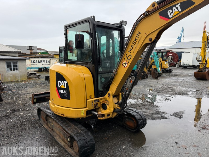 Cat 303.5E - Minigraver - SMP hurtigfeste S40 - SMP graveskuff + smalskuff - 7204 timer - Міні-екскаватор: фото 4 Cat 303.5E - Minigraver - SMP hurtigfeste S40 - SMP graveskuff + smalskuff - 7204 timer - Міні-екскаватор: фото 4