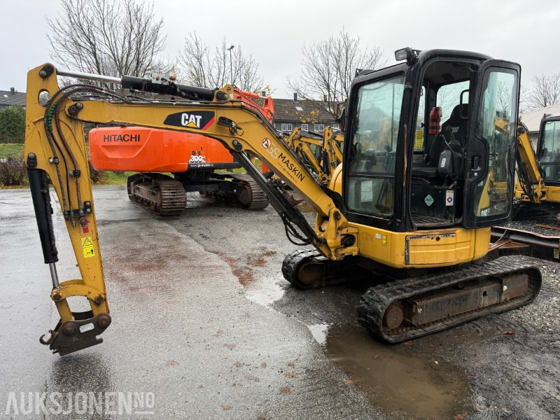 Cat 303.5E - Minigraver - SMP hurtigfeste S40 - SMP graveskuff + smalskuff - 7204 timer - Міні-екскаватор: фото 1 Cat 303.5E - Minigraver - SMP hurtigfeste S40 - SMP graveskuff + smalskuff - 7204 timer - Міні-екскаватор: фото 1