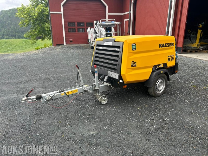 Kaeser M59 PE kompressor med generator - Будівельне обладнання: фото 2 Kaeser M59 PE kompressor med generator - Будівельне обладнання: фото 2