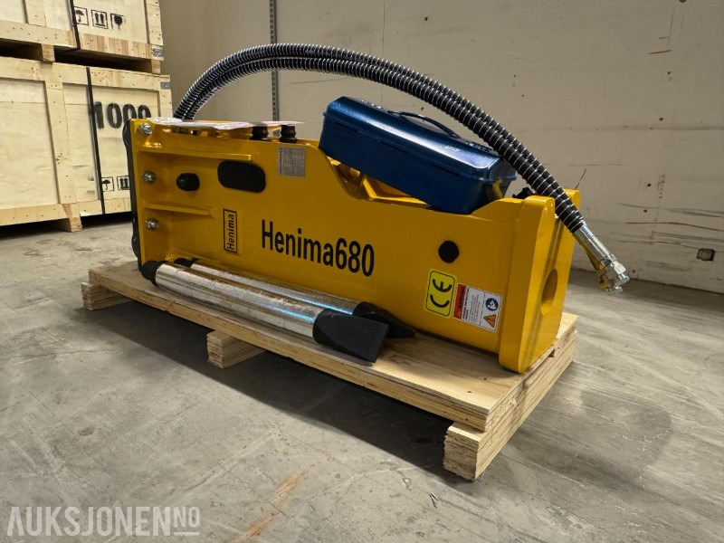 NY HENIMA PIGGHAMMER TIL 4-7 TONNS GRAVEMASKIN S40 M/GARANTI - Гідравлічний молот в категорії Будівельна техніка: фото 3 NY HENIMA PIGGHAMMER TIL 4-7 TONNS GRAVEMASKIN S40 M/GARANTI - Гідравлічний молот в категорії Будівельна техніка: фото 3