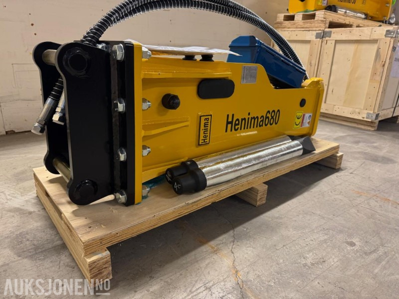NY HENIMA PIGGHAMMER TIL 4-7 TONNS GRAVEMASKIN S40 M/GARANTI - Гідравлічний молот в категорії Будівельна техніка: фото 2 NY HENIMA PIGGHAMMER TIL 4-7 TONNS GRAVEMASKIN S40 M/GARANTI - Гідравлічний молот в категорії Будівельна техніка: фото 2