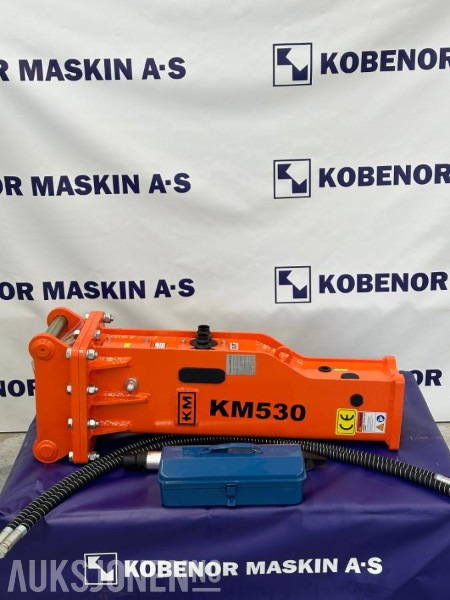 NY KM 530 PIGGHAMMER s40-FESTE CE merket FABRIKKGARANTI - Гідравлічний молот: фото 1 NY KM 530 PIGGHAMMER s40-FESTE CE merket FABRIKKGARANTI - Гідравлічний молот: фото 1