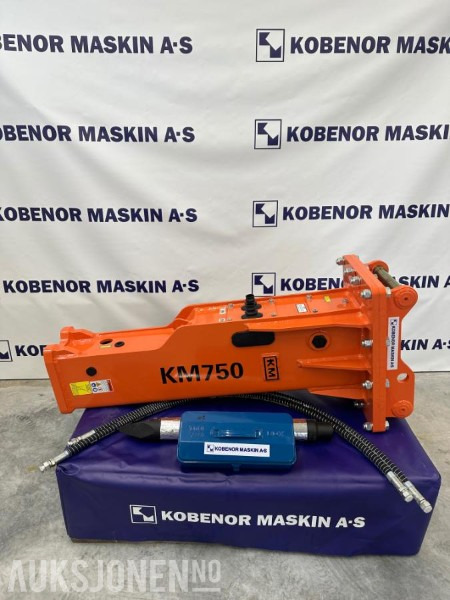 NY KM 750 Pigghammer s40/s50 CE merket FABRIKKGARANTI - Гідравлічний молот: фото 1 NY KM 750 Pigghammer s40/s50 CE merket FABRIKKGARANTI - Гідравлічний молот: фото 1