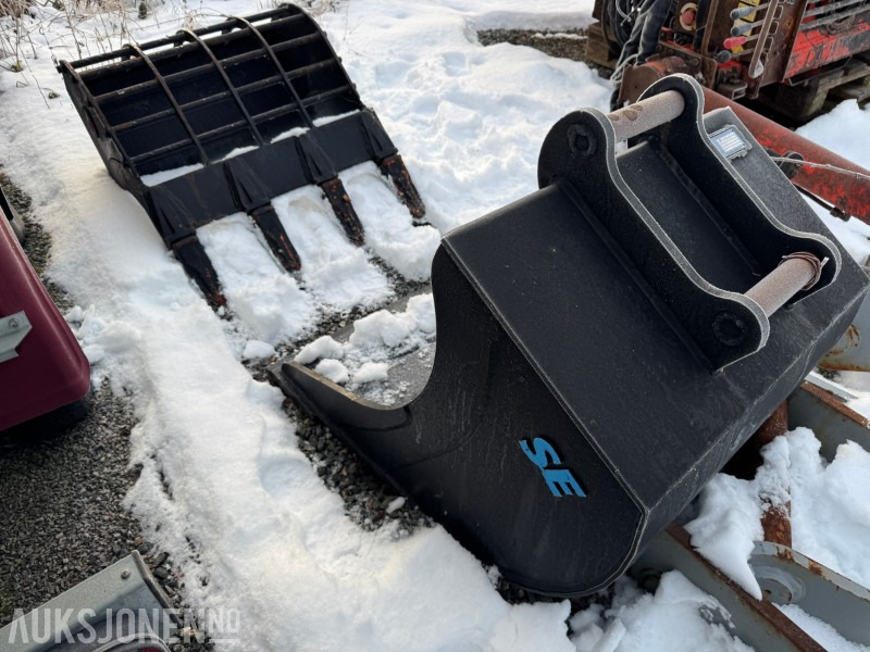 2018 SE graveskuffe med tenner S40 280 liter - Навісне обладнання в категорії Будівельна техніка: фото 3 2018 SE graveskuffe med tenner S40 280 liter - Навісне обладнання в категорії Будівельна техніка: фото 3