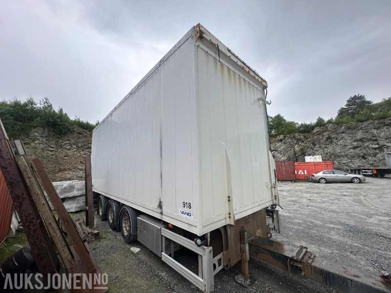2005 Vang KL111 - 3 akslet slephenger / Flishenger / skaphenger med hydraulisk sideåpning - rep objekt - Причіп: фото 3 2005 Vang KL111 - 3 akslet slephenger / Flishenger / skaphenger med hydraulisk sideåpning - rep objekt - Причіп: фото 3