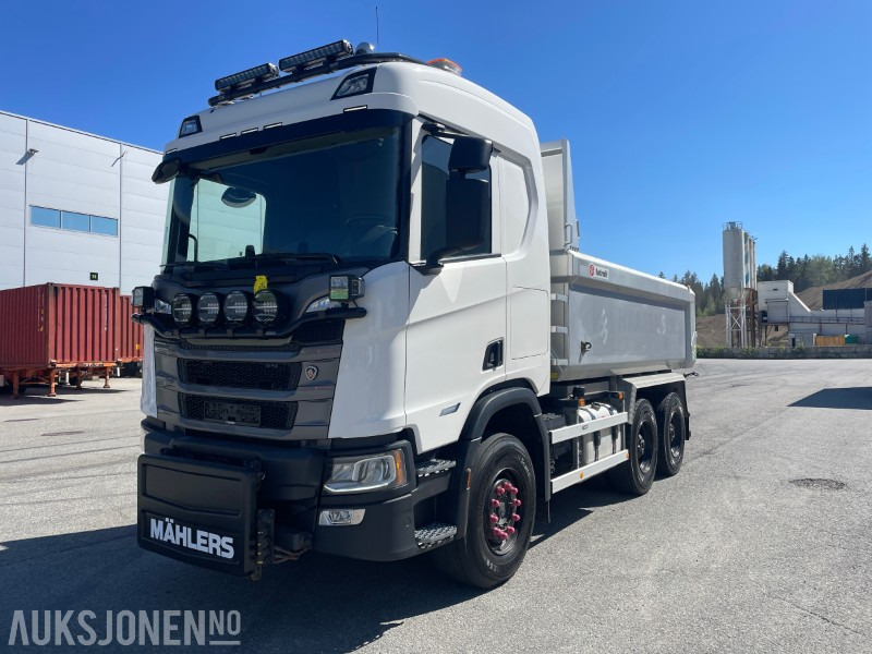 Scania R560 Super 6x4 Tippbil Istrail dumperkasse Mahlers brøyterigget - Самоскид вантажівка: фото 2 Scania R560 Super 6x4 Tippbil Istrail dumperkasse Mahlers brøyterigget - Самоскид вантажівка: фото 2