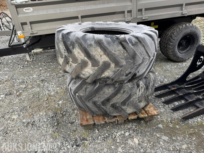 2017 Michelin XMCL 480/70 R24 – 2 stk brukte traktordekk - Сільськогосподарська техніка: фото 1 2017 Michelin XMCL 480/70 R24 – 2 stk brukte traktordekk - Сільськогосподарська техніка: фото 1