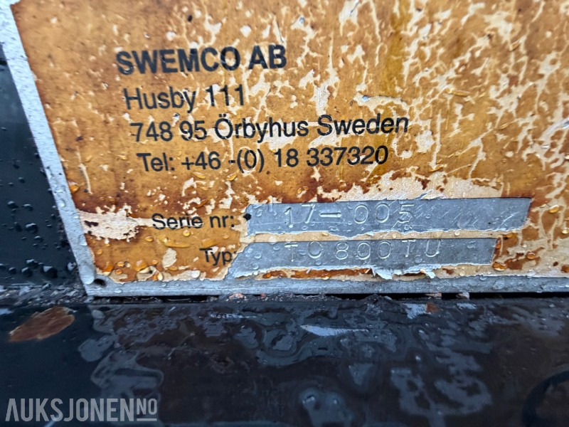 Сільськогосподарська техніка 2017 Swemco C800TU Traktorsprøyte: фото 7