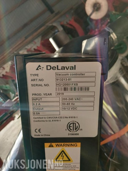 2019 Delaval Vakumpumpe - Сільськогосподарська техніка: фото 3 2019 Delaval Vakumpumpe - Сільськогосподарська техніка: фото 3