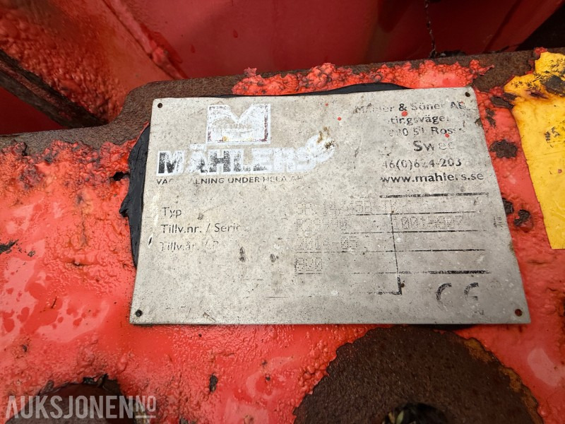 2014 Mahlers SP 14/45B TK sideplog til lastebil - Вантажівка: фото 5 2014 Mahlers SP 14/45B TK sideplog til lastebil - Вантажівка: фото 5