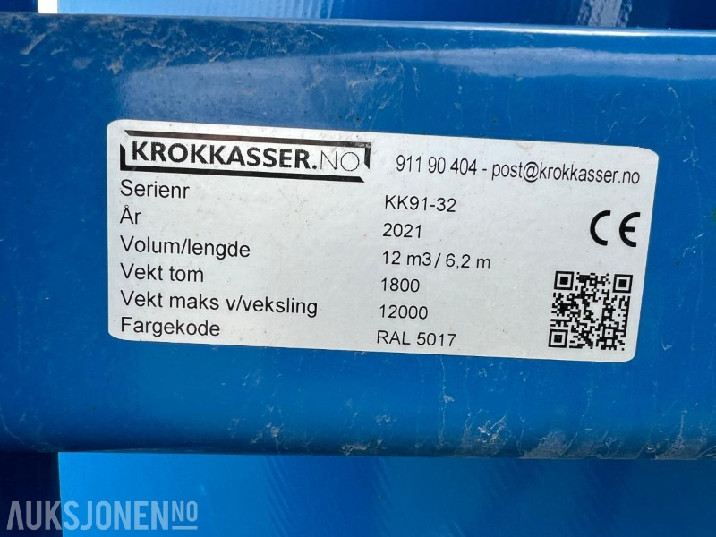 2021 - 12m3 Tank for krokløft - Вантажівка: фото 4 2021 - 12m3 Tank for krokløft - Вантажівка: фото 4