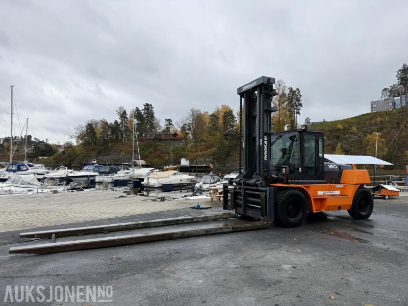 Doosan D160S-5 - gaffeltruck - 2008 - 867 timer - gaffel forlengere - Вантажно-розвантажувальна техніка: фото 1 Doosan D160S-5 - gaffeltruck - 2008 - 867 timer - gaffel forlengere - Вантажно-розвантажувальна техніка: фото 1