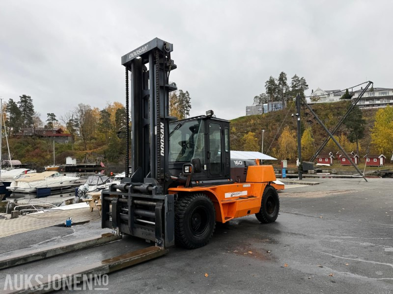 Doosan D160S-5 - gaffeltruck - 2008 - 867 timer - gaffel forlengere - Вантажно-розвантажувальна техніка: фото 2 Doosan D160S-5 - gaffeltruck - 2008 - 867 timer - gaffel forlengere - Вантажно-розвантажувальна техніка: фото 2