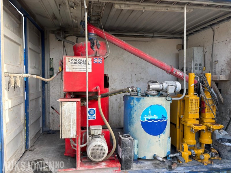 Komplett grout/gyse og blandesystem montert i fot container - Будівельне обладнання: фото 2 Komplett grout/gyse og blandesystem montert i fot container - Будівельне обладнання: фото 2