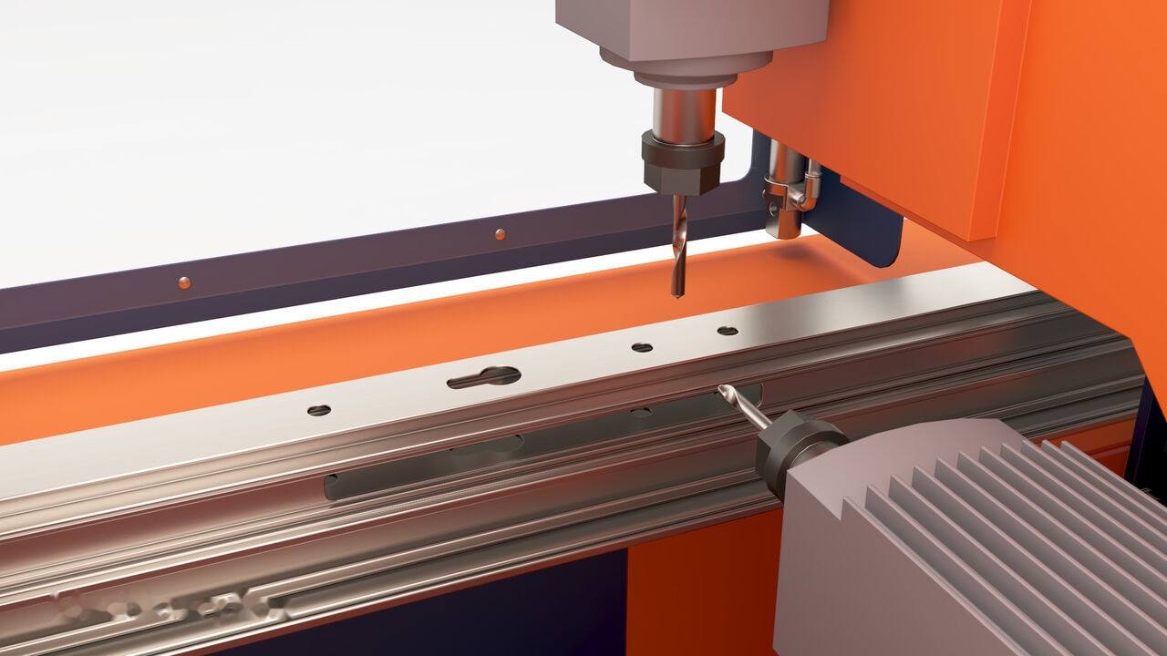 Wise Service Center for automatic milling of aluminum profiles WS710 - Верстат: фото 4 Wise Service Center for automatic milling of aluminum profiles WS710 - Верстат: фото 4