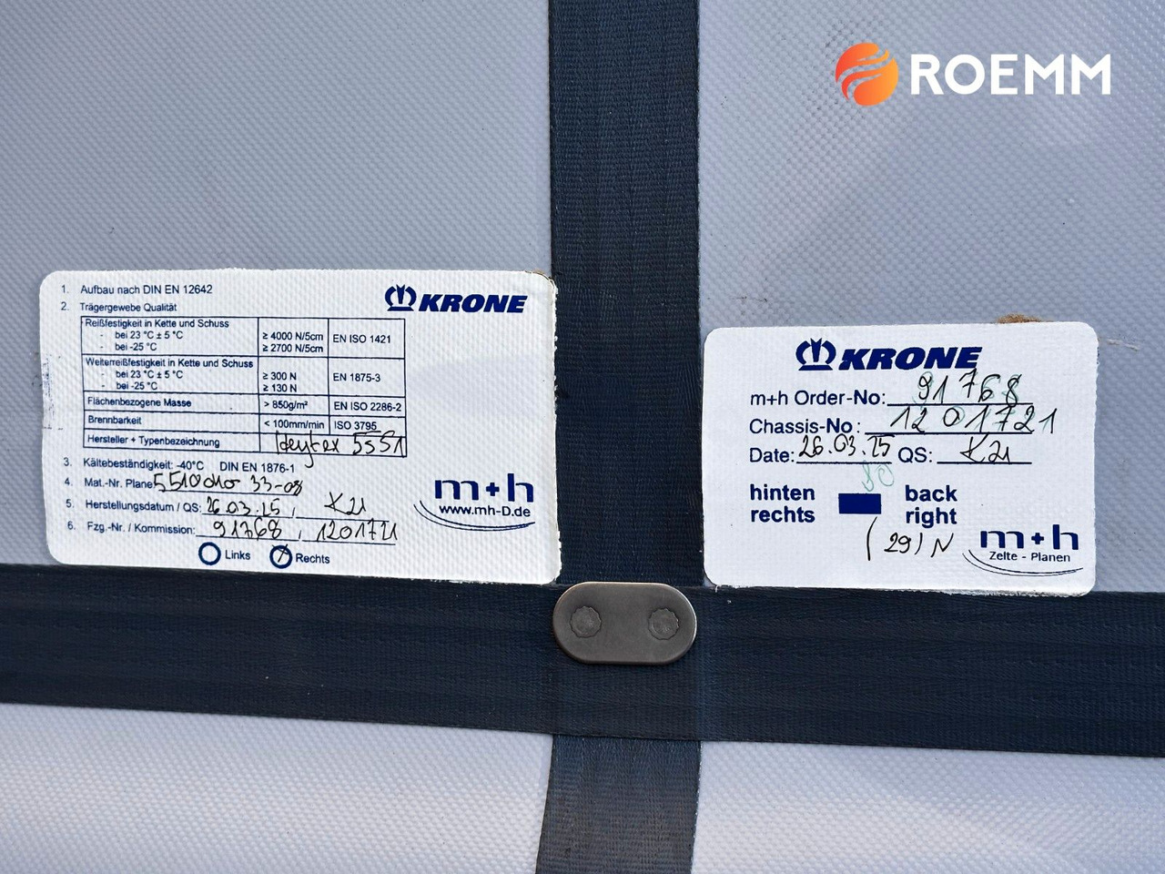 Тентований напівпричіп Krone ProfiLiner*XL*Lift*BPW*ADR*Getränk*Edscha*Pallet: фото 22