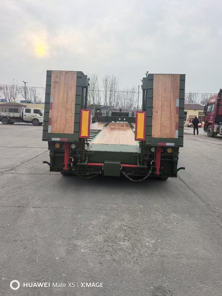 ZHICHENG Semi Flat Bed Low Bed in Length 8-16m with 3 4 Axles - Низькорамна платформа напівпричіп: фото 2 ZHICHENG Semi Flat Bed Low Bed in Length 8-16m with 3 4 Axles - Низькорамна платформа напівпричіп: фото 2