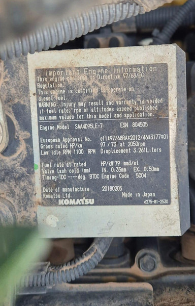 Гусеничний екскаватор Komatsu PC138US-11: фото 20
