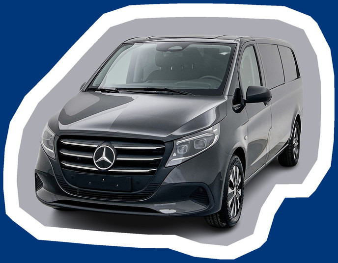 Mercedes-Benz Vito 124 CDI Mixto Select DC L3 Dubbele Cabine Distronic 237pk Navigatie Led Stoel + stuurverwarming - Суцільнометалевий фургон, Вантажопасажирський фургон: фото 1 Mercedes-Benz Vito 124 CDI Mixto Select DC L3 Dubbele Cabine Distronic 237pk Navigatie Led Stoel + stuurverwarming - Суцільнометалевий фургон, Вантажопасажирський фургон: фото 1