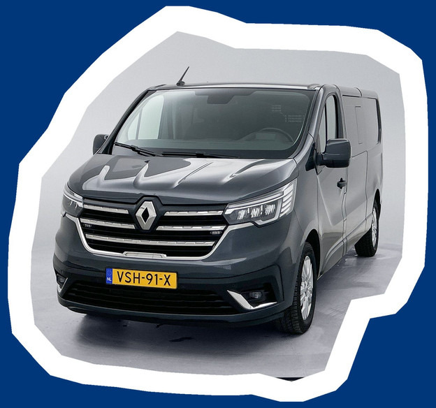 Renault Trafic 2.0 dCi 170 T27 DC L2H1 Luxe Dubbele cabine Led Trekhaak 2500KG Cruise control - Легковий фургон, Вантажопасажирський фургон: фото 1 Renault Trafic 2.0 dCi 170 T27 DC L2H1 Luxe Dubbele cabine Led Trekhaak 2500KG Cruise control - Легковий фургон, Вантажопасажирський фургон: фото 1