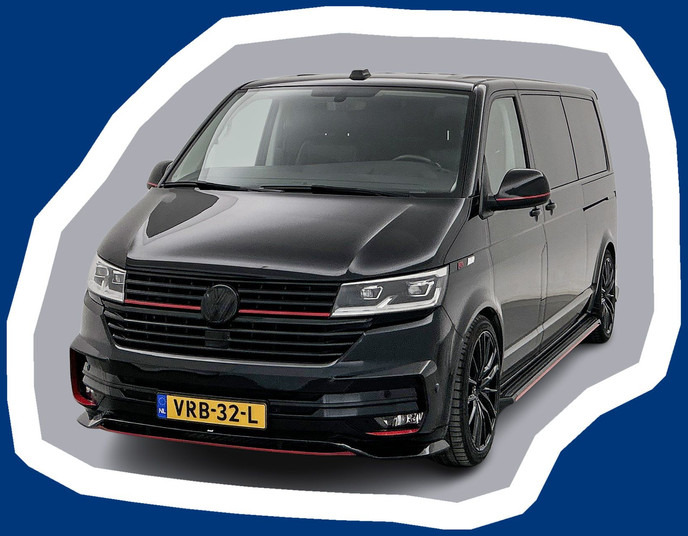 Volkswagen Transporter 2.0 TDI L2H1 32 DC Bulli ABT Bodykit 204pk Leder Dubbele cabine Virtual cockpit Navigatie - Легковий фургон, Вантажопасажирський фургон: фото 1 Volkswagen Transporter 2.0 TDI L2H1 32 DC Bulli ABT Bodykit 204pk Leder Dubbele cabine Virtual cockpit Navigatie - Легковий фургон, Вантажопасажирський фургон: фото 1