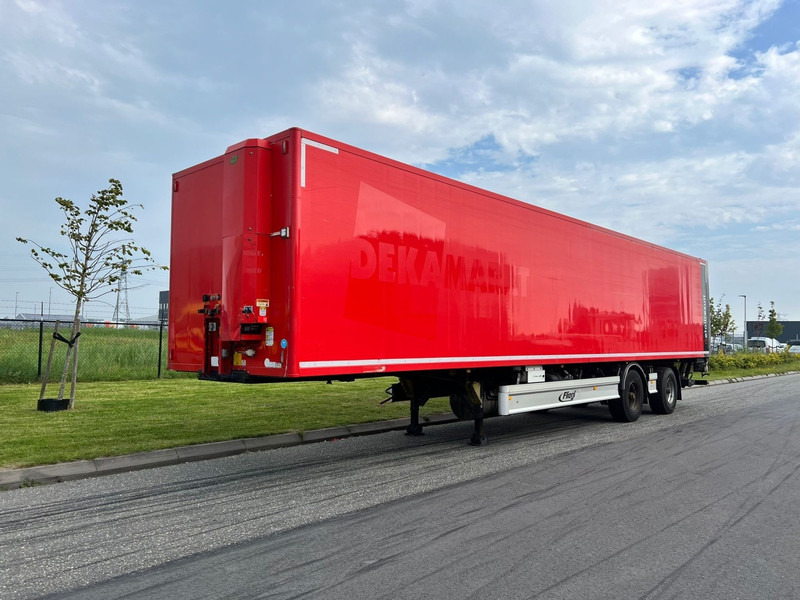 Fliegl SZS 330 Gesloten oplegger 2 Axle / / Ladklep - Закритий кузов напівпричіп: фото 1 Fliegl SZS 330 Gesloten oplegger 2 Axle / / Ladklep - Закритий кузов напівпричіп: фото 1