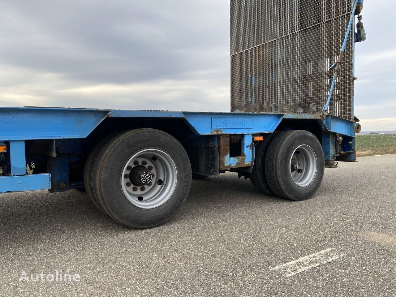 Низькорамна платформа напівпричіп Goldhofer GOLDHOFFER STZ - L2 - 23/80 Trailer Agabaritic 2 VIRATOARE : 2 S: фото 8