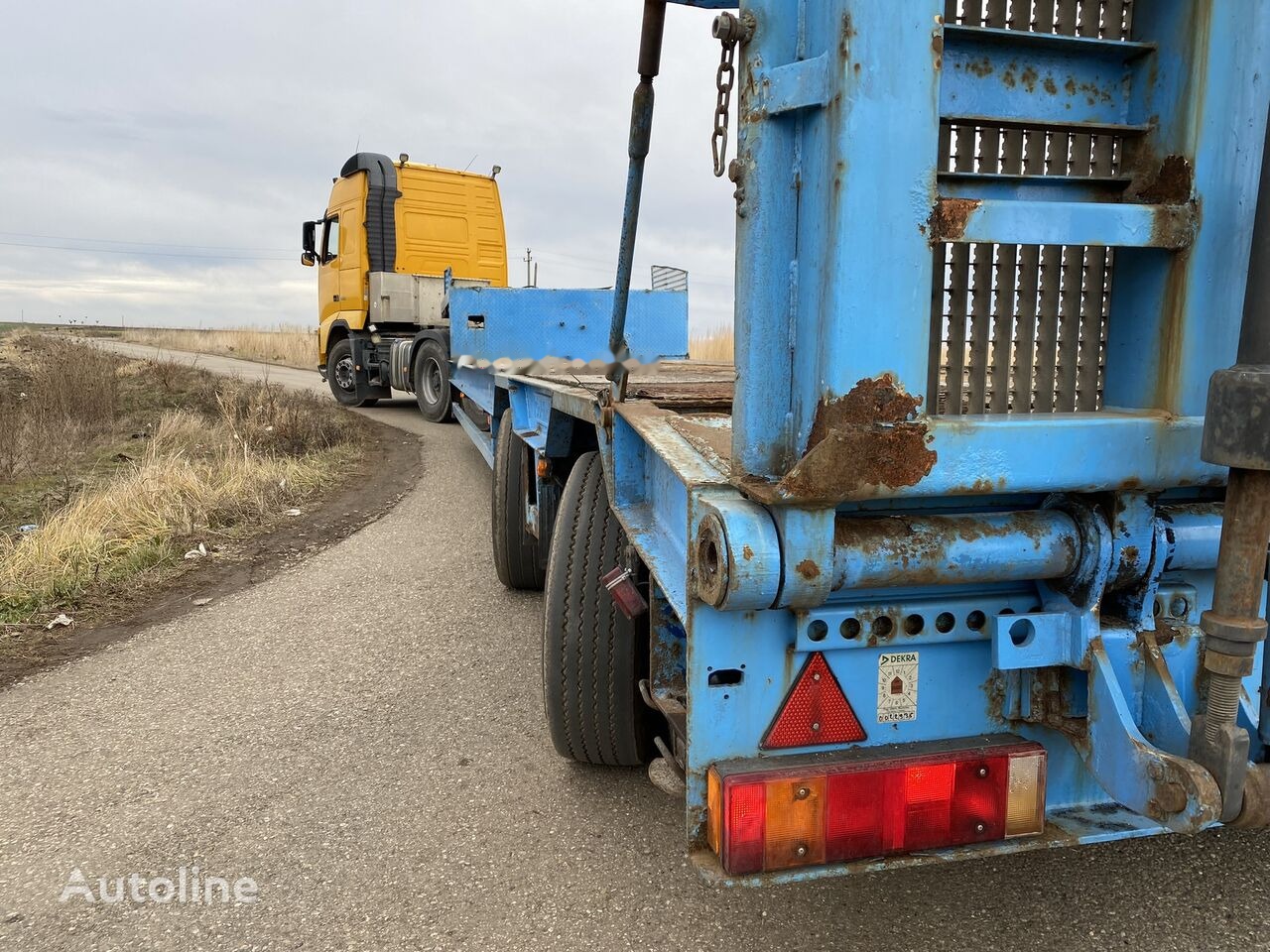 Низькорамна платформа напівпричіп Goldhofer GOLDHOFFER STZ - L2 - 23/80 Trailer Agabaritic 2 VIRATOARE : 2 S: фото 32