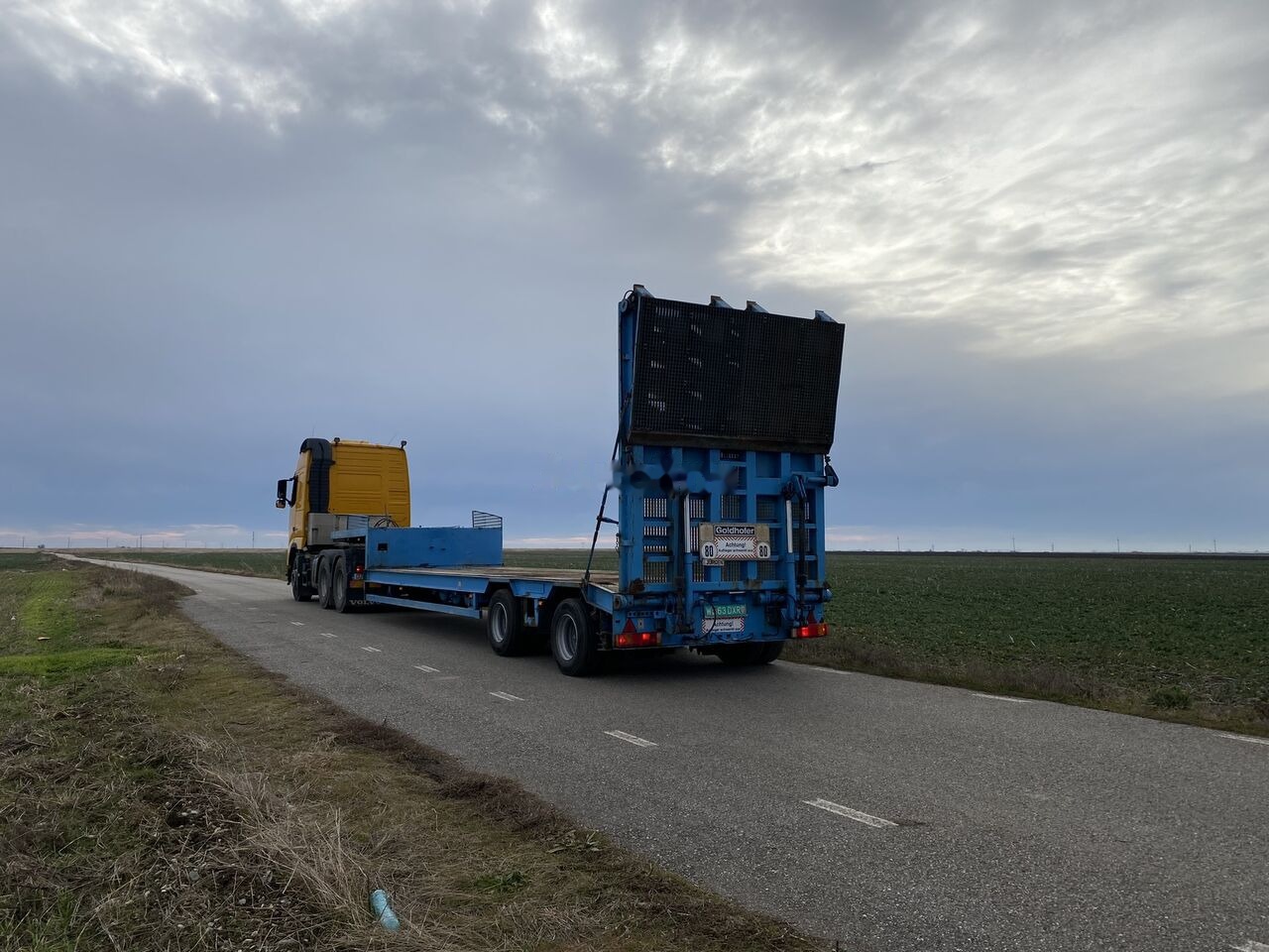 Низькорамна платформа напівпричіп Goldhofer GOLDHOFFER STZ - L2 - 23/80 Trailer Agabaritic 2 VIRATOARE : 2 S: фото 9