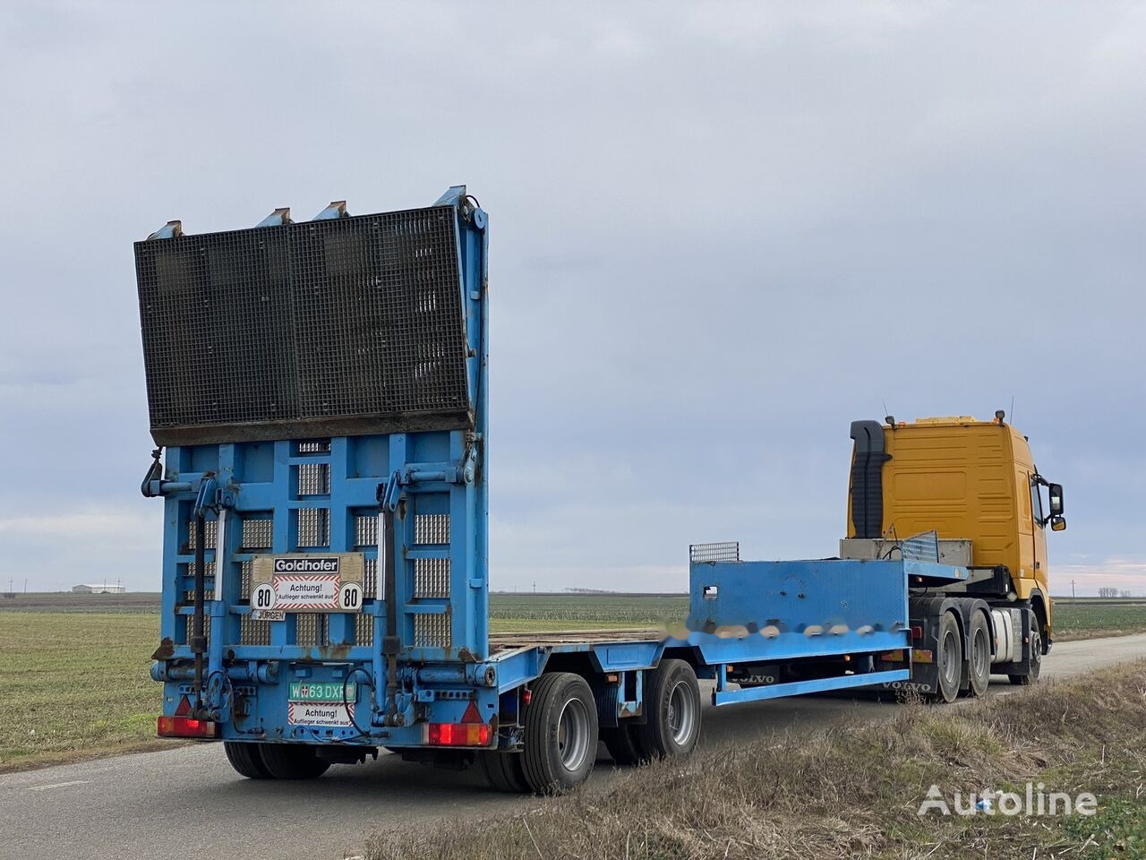 Низькорамна платформа напівпричіп Goldhofer GOLDHOFFER STZ - L2 - 23/80 Trailer Agabaritic 2 VIRATOARE : 2 S: фото 12