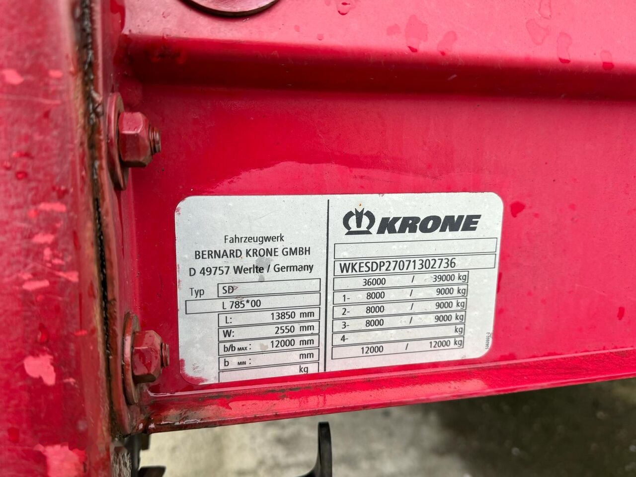 Krone BPW ECO PLUS MEGA - Hidraulic Upper Cover Lift - Тентований напівпричіп: фото 2 Krone BPW ECO PLUS MEGA - Hidraulic Upper Cover Lift - Тентований напівпричіп: фото 2