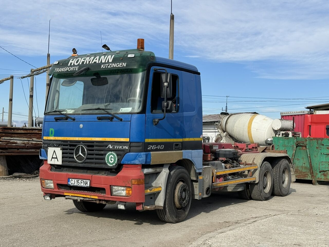 Mercedes-Benz Actros 2640 Abroll Chassy Changer - Самоскид вантажівка: фото 1 Mercedes-Benz Actros 2640 Abroll Chassy Changer - Самоскид вантажівка: фото 1