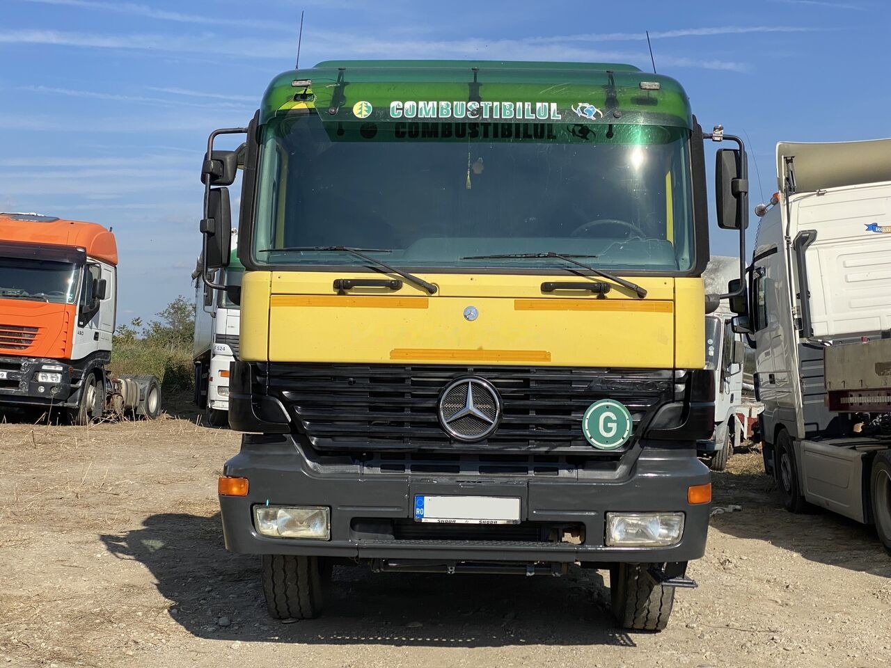 Mercedes-Benz Dropside camion Mercedes-Benz Actros MP1 V6 2635 + KRANE HIAB 17 - Вантажівка з маніпулятором, Бортова вантажівка/ Платформа: фото 3 Mercedes-Benz Dropside camion Mercedes-Benz Actros MP1 V6 2635 + KRANE HIAB 17 - Вантажівка з маніпулятором, Бортова вантажівка/ Платформа: фото 3
