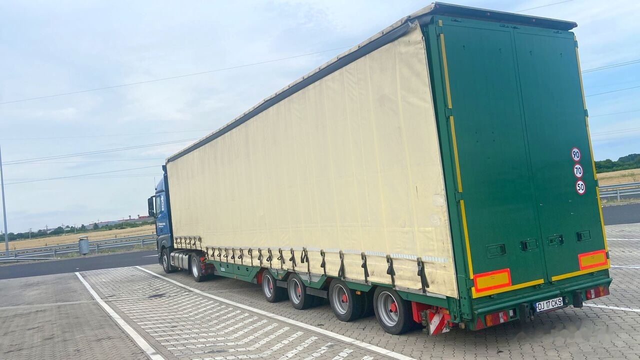 Meusburger Typ: MPG-4 - trailer combine / tractoare / vole - axe viratoare - Низькорамна платформа напівпричіп: фото 4 Meusburger Typ: MPG-4 - trailer combine / tractoare / vole - axe viratoare - Низькорамна платформа напівпричіп: фото 4