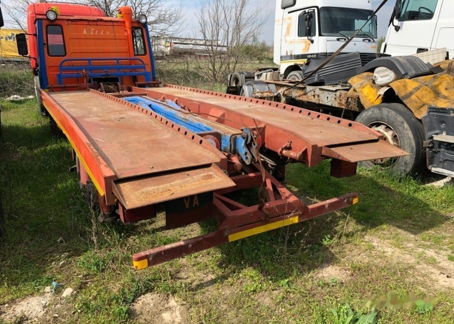 Platforma transport masini cu troliu , rampe extensibile carlig - Евакуатор: фото 1 Platforma transport masini cu troliu , rampe extensibile carlig - Евакуатор: фото 1