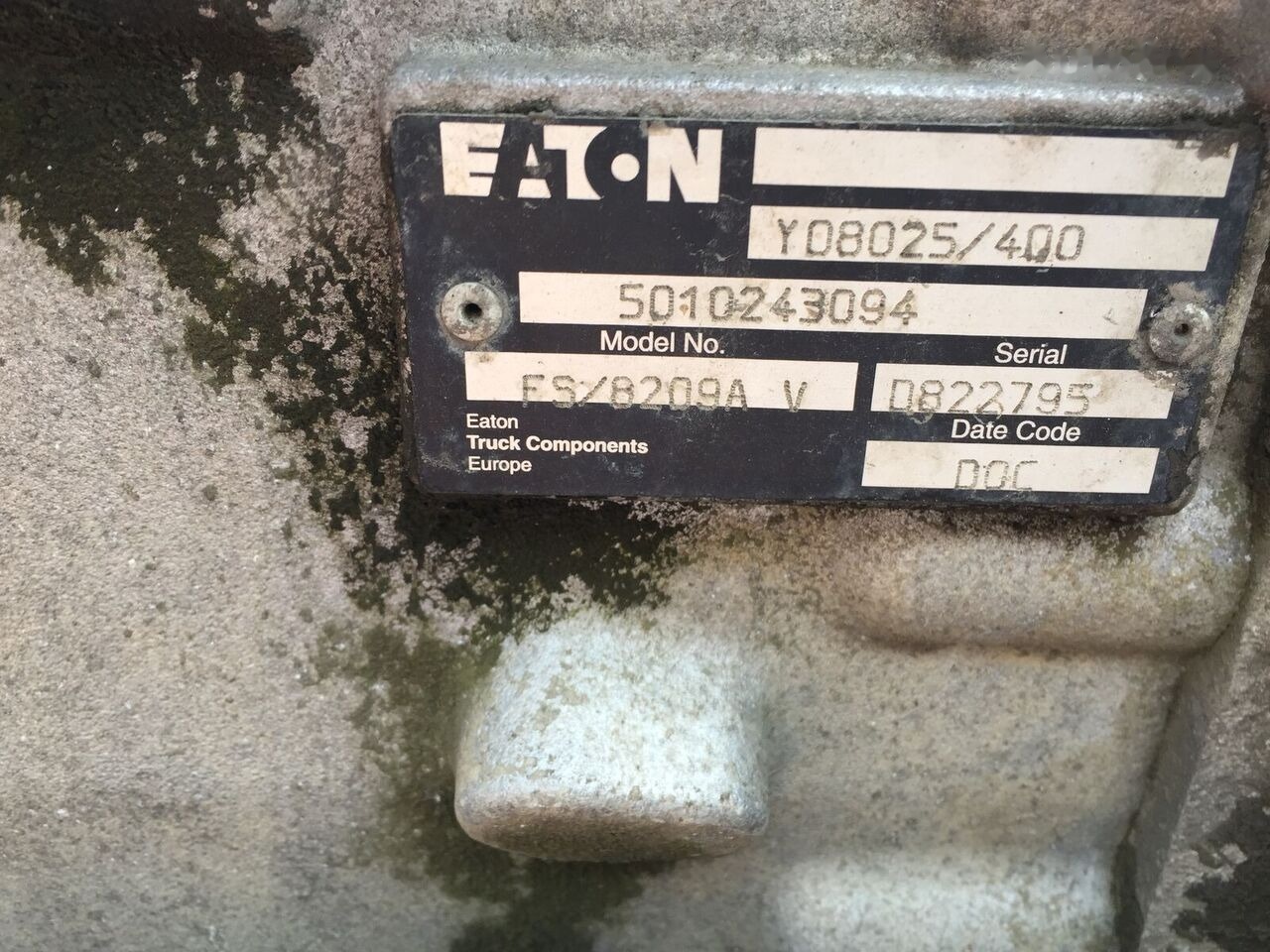 Eaton FS/8209A Y08025/400 truck - Коробка передач в категорії Вантажівки: фото 1 Eaton FS/8209A Y08025/400 truck - Коробка передач в категорії Вантажівки: фото 1