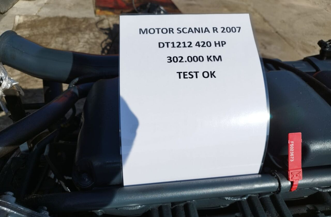 Scania DT1212L01 Scania P, G, R, T - Двигун в категорії Вантажівки: фото 1 Scania DT1212L01 Scania P, G, R, T - Двигун в категорії Вантажівки: фото 1