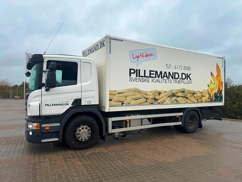 Scania P230 inkl. lift with remote control. - Вантажівка з закритим кузовом: фото 2 Scania P230 inkl. lift with remote control. - Вантажівка з закритим кузовом: фото 2