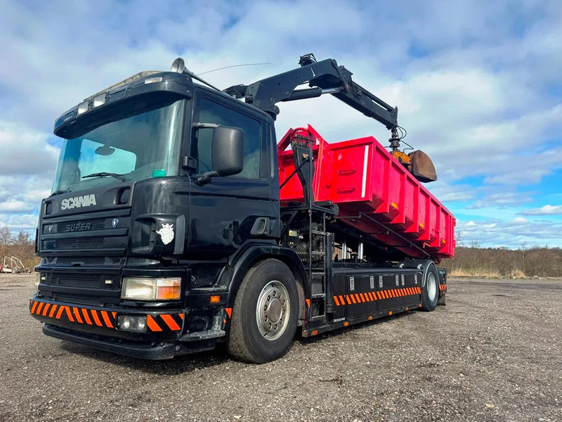 Scania P94-260 Palfinger crane PK 15002. rotor and hydr. for grabbe. - Тросовий мультиліфт: фото 2 Scania P94-260 Palfinger crane PK 15002. rotor and hydr. for grabbe. - Тросовий мультиліфт: фото 2