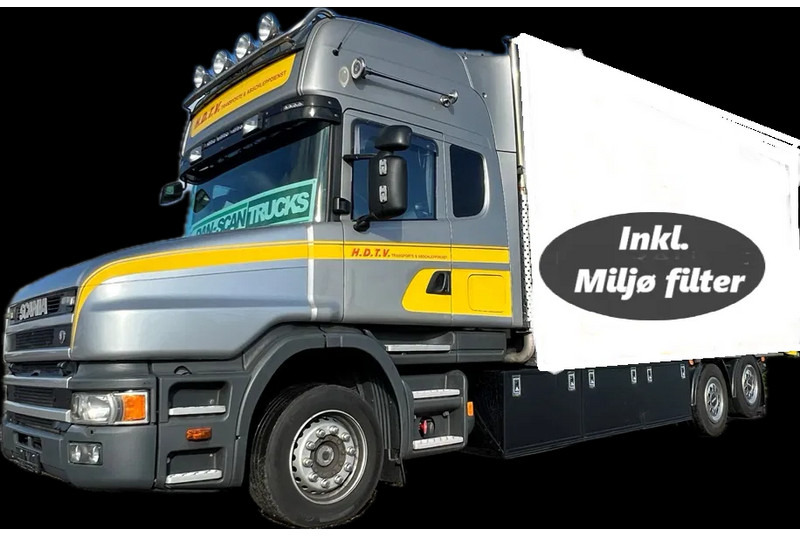 Scania T124-420 Chassi No Box. Exaust Miljø filter. - Вантажівка шасі: фото 1 Scania T124-420 Chassi No Box. Exaust Miljø filter. - Вантажівка шасі: фото 1