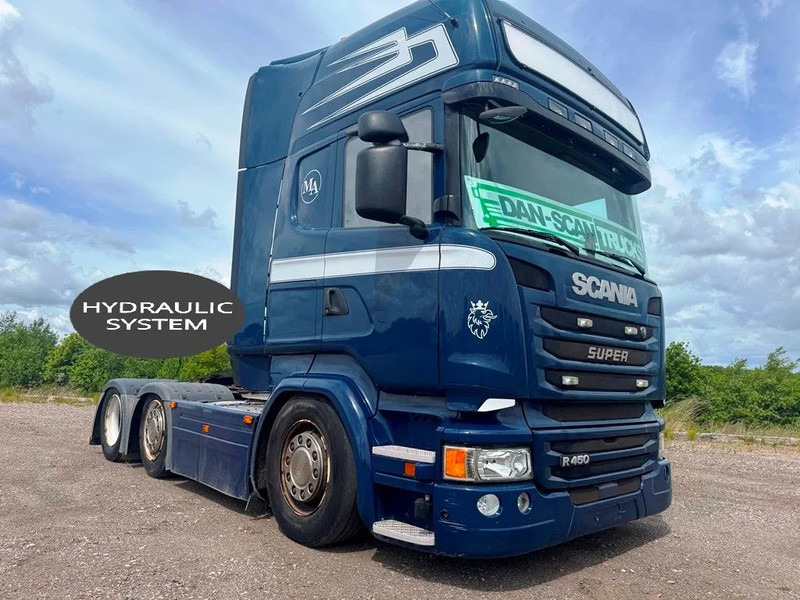 Scania R450 Mega 105cm Twensteer. Hydr. system. Air / Air suspension. - Тягач: фото 2 Scania R450 Mega 105cm Twensteer. Hydr. system. Air / Air suspension. - Тягач: фото 2
