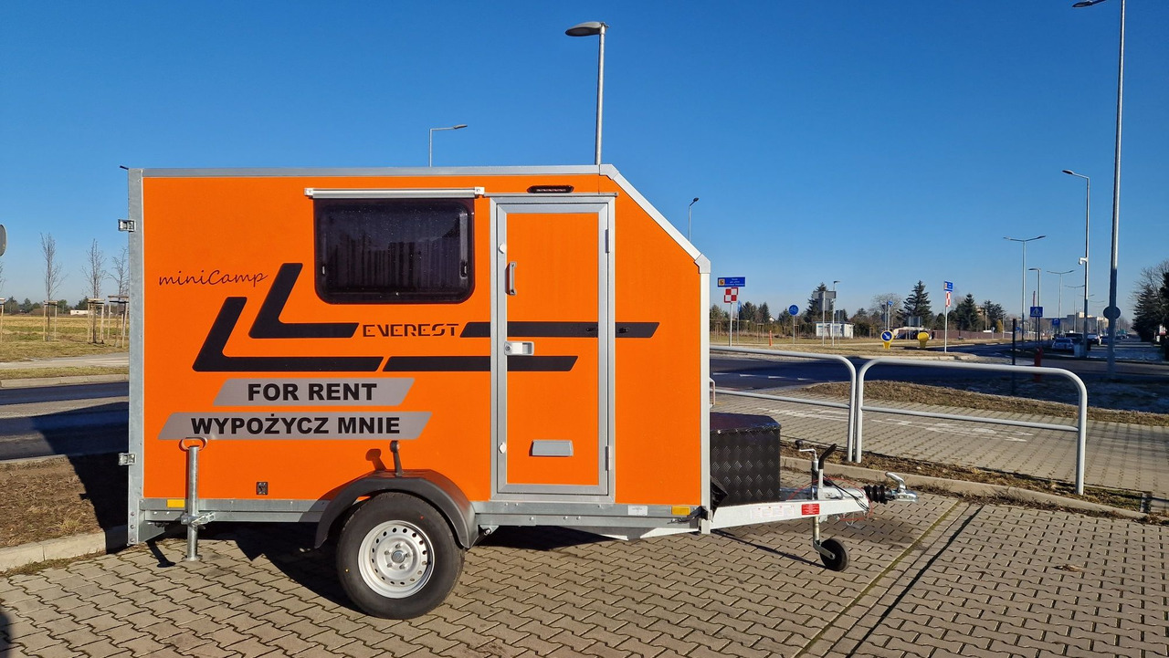 Minicamp Everest Lekki mały kemping camper DMC 600 do 1000kg NOWA - Причіп дача: фото 3 Minicamp Everest Lekki mały kemping camper DMC 600 do 1000kg NOWA - Причіп дача: фото 3