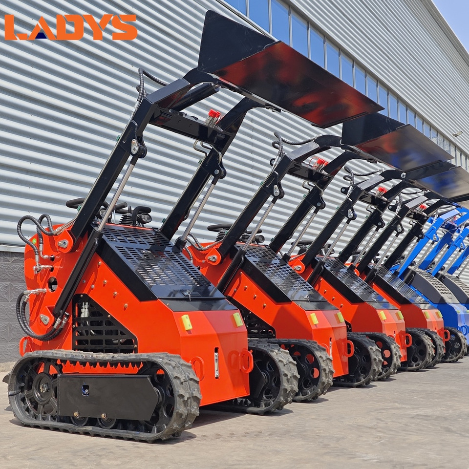 LADYS LA380 Mini Skid Steer CE Certification Kubota Engine(Factory Outlet) Mini Skid steer Loader For Sale - Міні-навантажувач: фото 1 LADYS LA380 Mini Skid Steer CE Certification Kubota Engine(Factory Outlet) Mini Skid steer Loader For Sale - Міні-навантажувач: фото 1