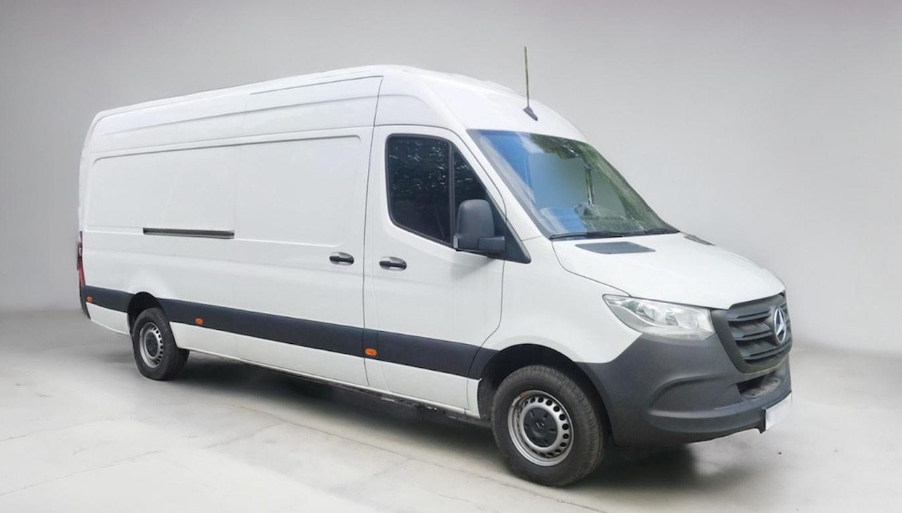 Суцільнометалевий фургон MERCEDES-BENZ Sprinter 317 Hochdach 170 PS Automatikgetriebe: фото 1