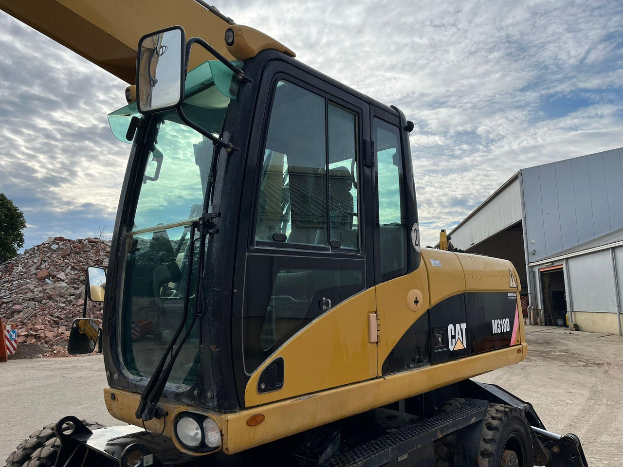 Колісний екскаватор Caterpillar M318D: фото 9